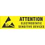 3/8" x 1-1/4" Attention Electrostatic Sensitive Devices Labels (500 per Roll)