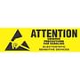 5/8" x 2" Attention Observe Precautions Labels (500 per Roll)