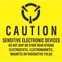 2" x 2" Caution Sensitive Electronic Devices Labels (500 per Roll)