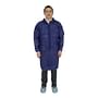 2X, Blue Polypropylene Economy Lab Coat, 3 Pockets,  Elastic Wrists (30 per Case)