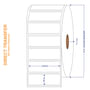 2-1/4" x 3/4" White Direct Print Thermal Labels, 3000 per roll (4 Rolls per Carton)