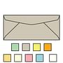 #6-3/4 Regular Envelopes, 3-5/8" x 6-1/2", 24#, Recycled, Gray Pastel, Acid Free, Diagonal Seam, No Window (Box of 500)