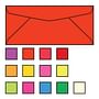 #10 Bright Orange Envelopes, 4-1/8" x 9-1/2" 24# (Box of 500)