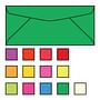 #10 Bright Green Envelopes, 4-1/8" x 9-1/2" 24# (Box of 500)