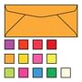 #10 Bright Tangerine Envelopes, 4-1/8" x 9-1/2" 24# (Box of 500)