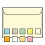 Open Side Booklet Envelopes, 6" x 9", 24#, Recycled, Pastel, Acid Free, Side Seams (Box of 500)