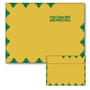 Brown Booklet Envelopes, Printed First Class Mailer, Brown Kraft, 28 lb. Size: 10" x 13" - Qty 500 per box