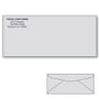 Custom Printed #10 Gray Envelopes, 4-1/8\