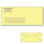 Custom Printed #10 Canary Window Envelopes, 4-1/8\