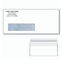 Custom Printed #10 Peel & Seal Window Envelopes, Blue Tint, 4-1/8\