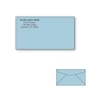 Custom Printed #6-3/4 Blue Envelopes, 3-5/8\