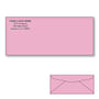 Custom Printed #9 Pink Envelopes, 3-7/8\