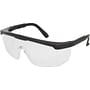 Safety Glasses, Black Frame, Clear Lens (144 Pairs per Box)