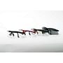 Safety Glasses, Red, White & Blue, USA Frame, Mirror Lens (144 Pairs per Box)