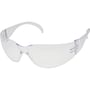 Wrap Around Single Lens Frost Frame Clear Lens (144 Pairs per Box)