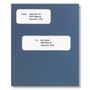 Offset Window Folder, Blue, Pack of 50
