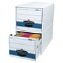 Letter Size Stor/Drawer Steel Plus File Storage Boxes (Box of 6)