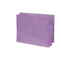 Lavender Full END TAB Expansion Pockets, Paper Gussets, Letter Size, 1-3/4" Expansion (Carton of 100)