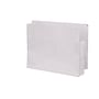 White Full END TAB Expansion Pockets, Tyvek Gussets, Letter Size, 1-3/4" Expansion (Carton of 100)