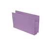 Lavender Full END TAB Expansion Pockets, Paper Gussets, Legal Size, 1-3/4" Expansion (Carton of 100)