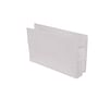White Full END TAB Expansion Pockets, Paper Gussets, Legal Size, 1-3/4" Expansion (Carton of 100)