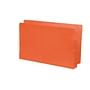 Orange Full END TAB Expansion Pockets, Tyvek Gussets, Legal Size, 3-1/2" Expansion (Carton of 100)