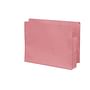 Pink Full END TAB Expansion Pockets, Paper Gussets, Letter Size, 5-1/4" Expansion (Carton of 100)