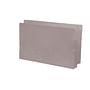 Gray Full END TAB Expansion Pockets, Tyvek Gussets, Legal Size, 5-1/4" Expansion (Carton of 100)