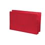 Red Full END TAB Expansion Pockets, Tyvek Gussets, Legal Size, 5-1/4" Expansion (Carton of 100)