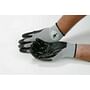 Medium, Fine Guage Nylon String Knit Gloves Coated w/Black Nitrile (6 Dozen Per Case)