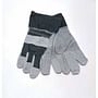 Economy Leather Patch Palm, 2 12" Denim Safety Cuff, Glove (1 Dozen)