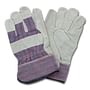 Men's Standard Grade Leather, Rubberized 2-1/2" Safety Cuff Glove (1 Dozen)