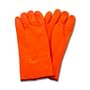 Orange PVC, Jersey Foam Lining, 10", Rough Finish (3 Dozen per Case)