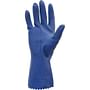 XL, 18 Mil Blue, Unlined Latex Canner Gloves (1 Dozen)