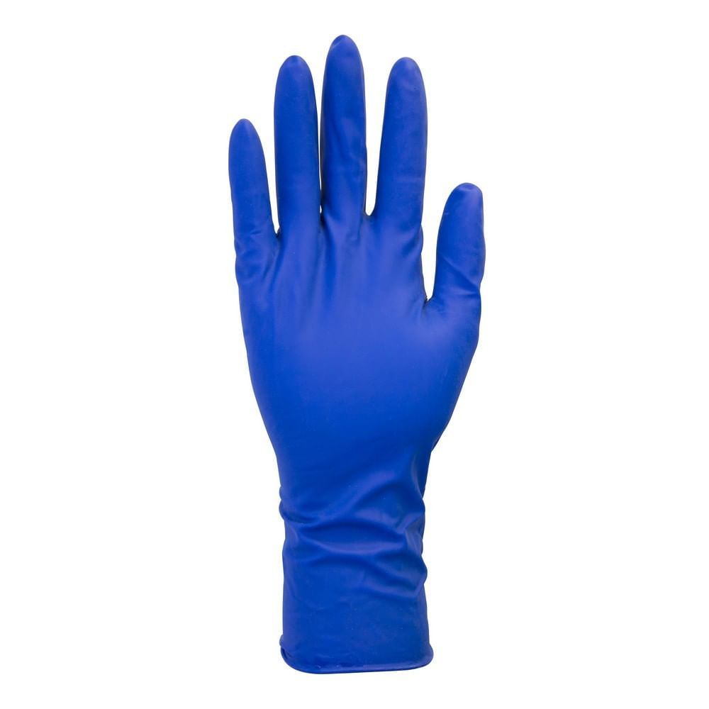 Small, 13 Mil Blue, High Risk Powder Free Medical Gloves (50 per Disp
