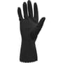 Large, Black, 28 Mil, Latex Blend Gloves (1 Dozen)