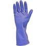 Small, 18 Mil Purple, Flock Lined Latex Gloves (1 Dozen)