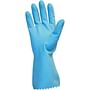 Medium, Blue, 18 Mil Flock Lined Latex Gloves (1 Dozen)