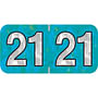 PMA Compatible "21" Yearband Labels, 1-1/2" X 3/4" - 500 per Roll