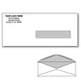 Custom Printed #10 CMS/HCFA Envelopes with Black Tint, 4-1/8" x 9-1/2" White Wove, 24 lb, Standard Flap (Box of 500)