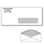 Custom Printed #10 CMS/HCFA Envelopes with Black Tint, 4-1/8" x 9-1/2" White Wove, 24 lb, Standard Flap (Box of 500)
