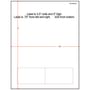 3-1/2" x 2" (3.5" x 2") Integrated Laser Label Form Sheets, 2 Up Labels (Carton of 1500)