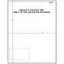 3-1/2" x 2" (3.5" x 2") Integrated Laser Label Form Sheets, 1 Label Left (Carton of 1500)