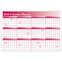 ComplyRight 2026 Burgundy Full Calendar Planner, 2 Sided, 36\