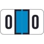 Jeter 2600 Compatible Numeric "0" Labels, Laminated Stock, 1-5/8" x 15/16" Individual Numbers - Roll of 500