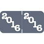 Jeter Proprietary Compatible "2016" Yearband Labels, 1-1/2" X 3/4" - 500 per Roll