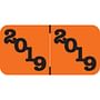 Jeter Proprietary Compatible "2019" Yearband Labels, 1-1/2" X 3/4" - 500 per Roll