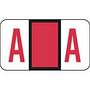 Jeter Compatible "A" Labels, Polylaminated Stock, 15/16 " X 1-5/8" Individual Letters - Roll of 500