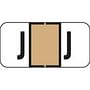 Jeter Compatible "J" Labels, Polylaminated Stock, 3/4 " X 1-1/2" Individual Letters - Roll of 500