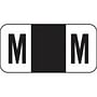 Jeter Compatible "M" Labels, Polylaminated Stock, 3/4 " X 1-1/2" Individual Letters - Roll of 500